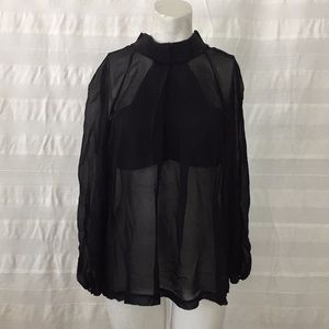 Women’s Robert Rodriguez sheer top